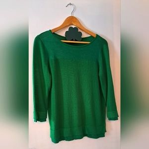 SOLD (Green Top Light Sweater)